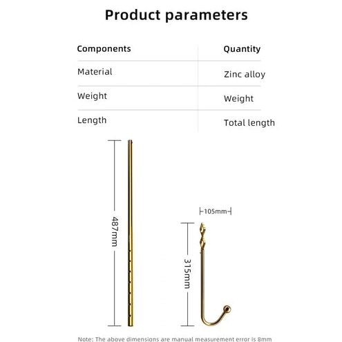Hook LOCKINK 3867 Adjustable Set AllNight Golden Anal 0116